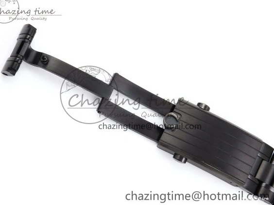 0413 Speedmaster Black Benom PVD Moon RMF Best Edition on PVD Bracelet Lemania HW WrinkleFree 7727